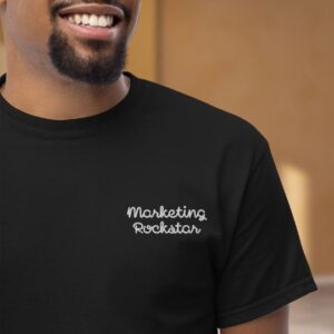 Marketing Rockstar Embroidered Classic Tee