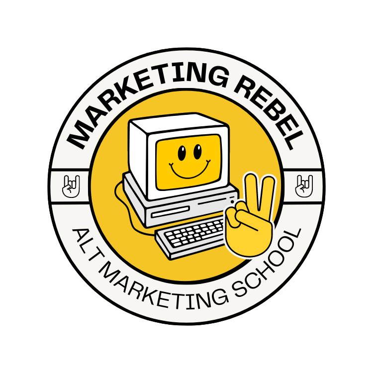 Marketing Rebel - Proud member of Alt Marketing School