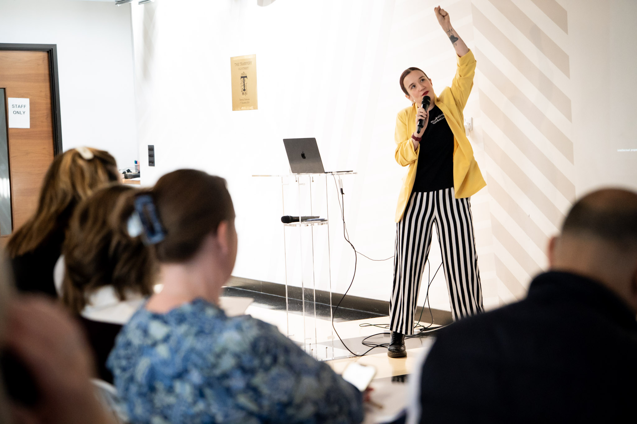 Fab speaking at the Business of Marketing