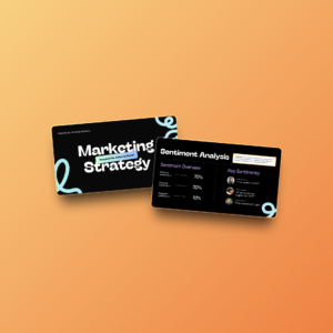 Marketing + Social Media Strategy Canva Template